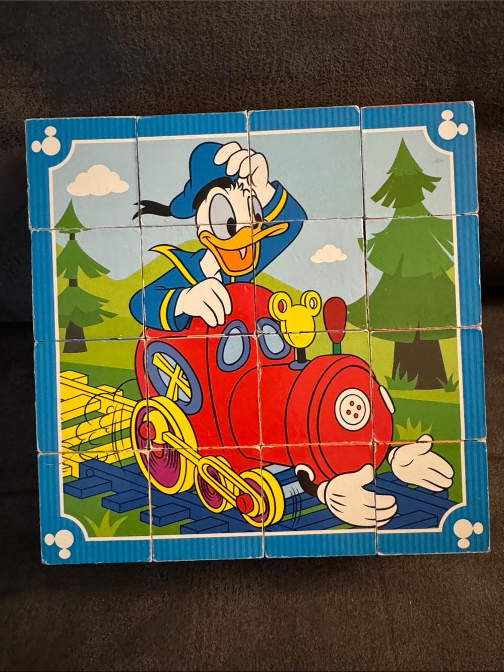 Disney Melissa & Doug Mickey & Friends Wooden Puzzle Block Set